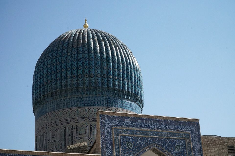 Ребристый купол Гур-Эмира, Самарканд